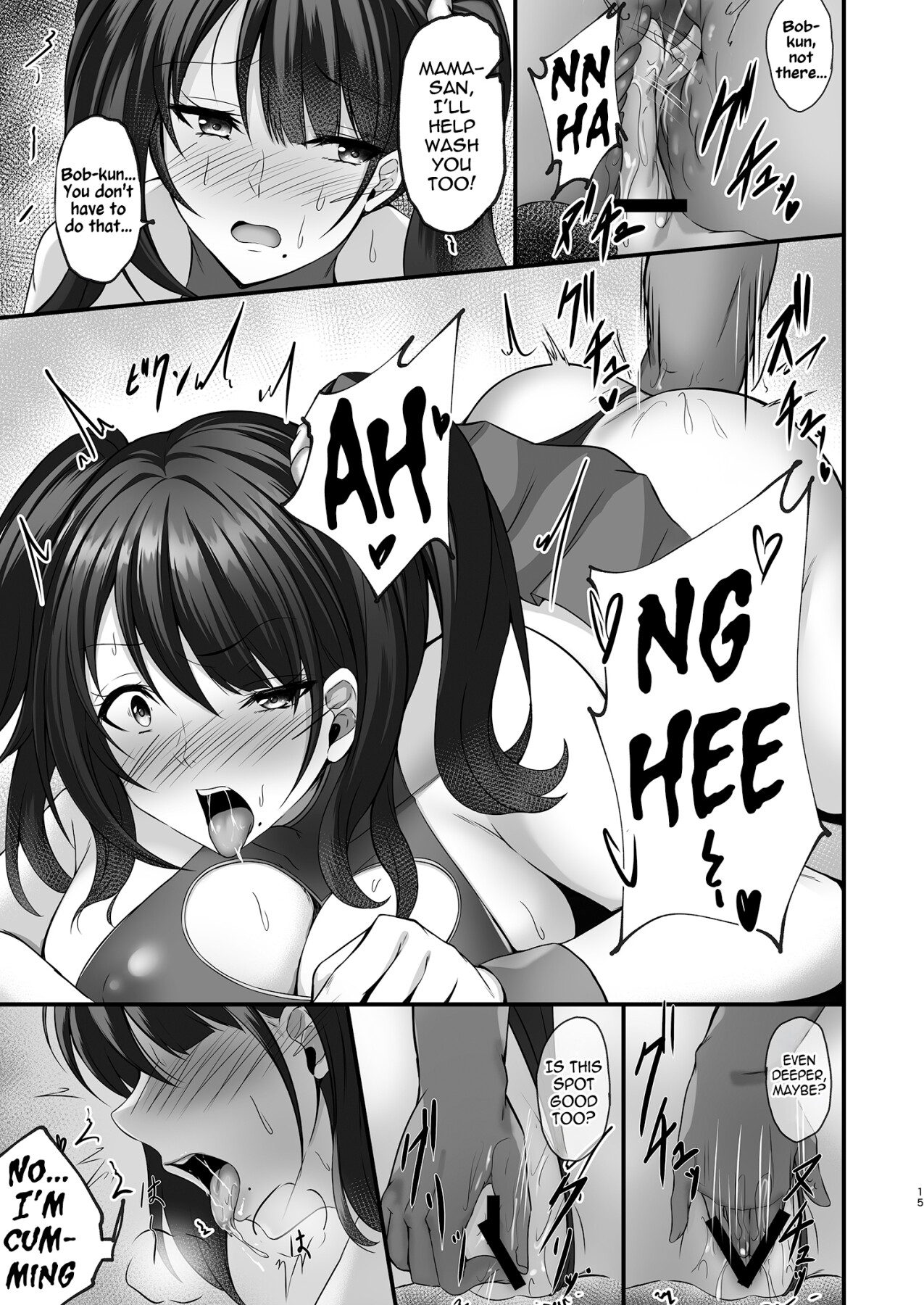 Hentai Manga Comic-The story of how the mom at my homestay came over and over on my huge cock-Read-14